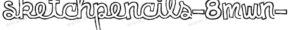 Sketchpencils-8Mwn字体转换