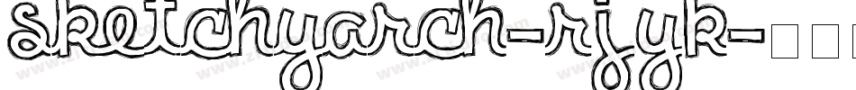 Sketchyarch-rJYK字体转换