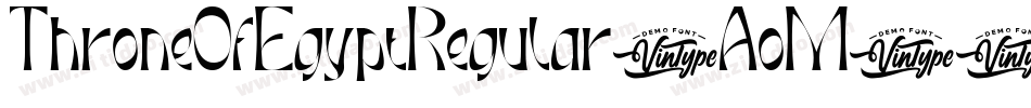 ThroneOfEgyptRegular-AoM7字体转换
