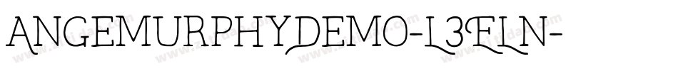 AngemurphyDemo-L3ELn字体转换