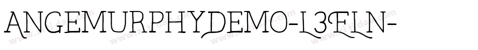 AngemurphyDemo-L3ELn字体转换