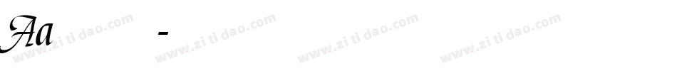 Aa大吉大利手机版字体转换