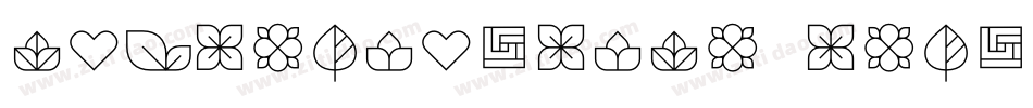 HeritageLight-Italic字体转换