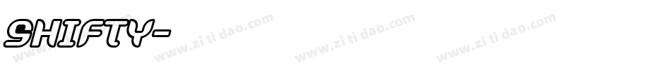 Shifty字体转换