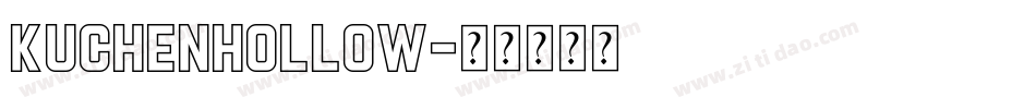 KuchenHollow字体转换