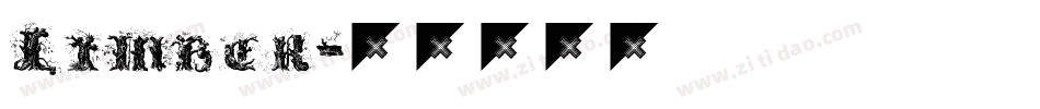 Limber字体转换