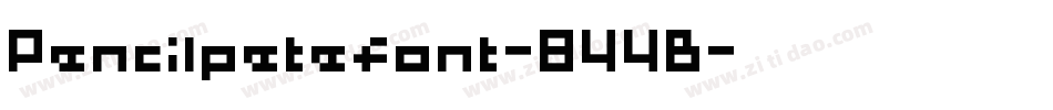 Pencilpetefont-844B字体转换