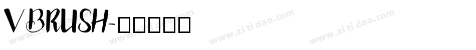 VBRUSH字体转换