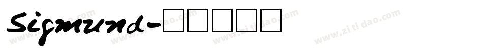 Sigmund字体转换