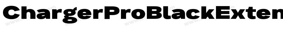ChargerProBlackExtendedOblique-BARB字体转换