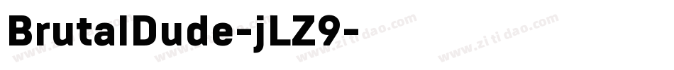 BrutalDude-jLZ9字体转换