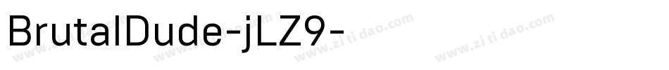 BrutalDude-jLZ9字体转换