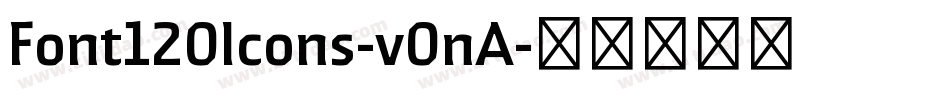 Font120Icons-v0nA字体转换