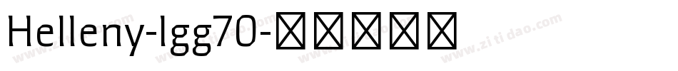 Helleny-lgg70字体转换