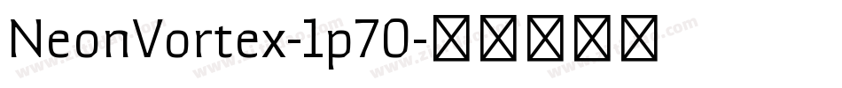 NeonVortex-1p70字体转换