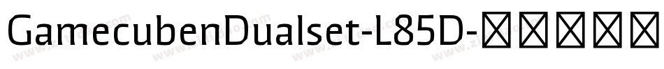 GamecubenDualset-L85D字体转换