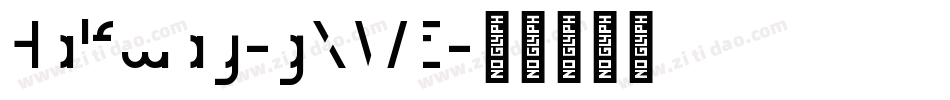 Halfway-gXWE字体转换
