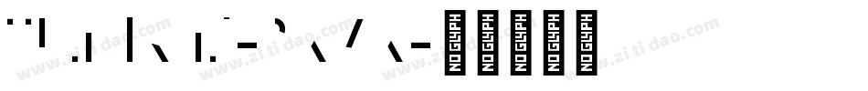 ThirdRail-2XYX字体转换