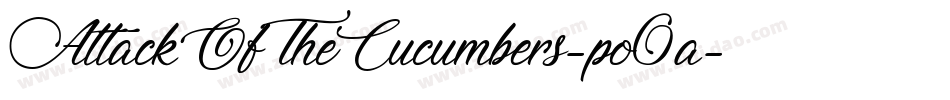 AttackOfTheCucumbers-po0a字体转换