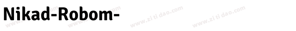 Nikad-Robom字体转换