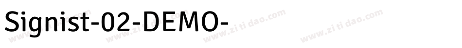 Signist-02-DEMO字体转换
