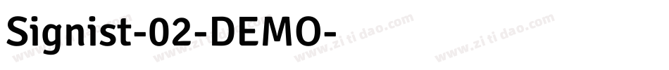 Signist-02-DEMO字体转换