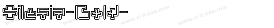 Silesia-Bold字体转换