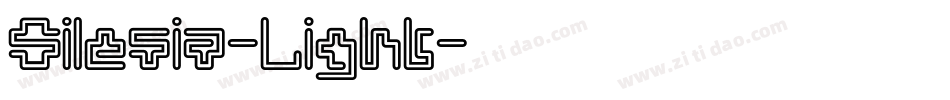 Silesia-Light字体转换