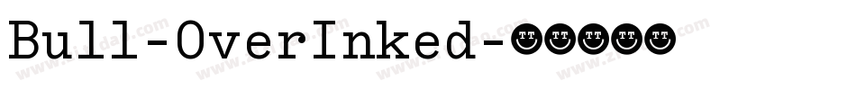 Bull-OverInked字体转换