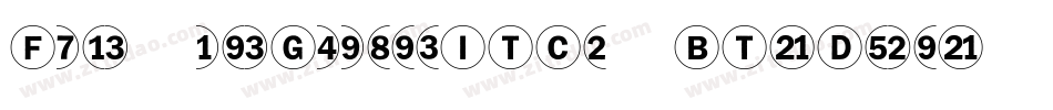 FranklinGothicITCbyBT-Demi字体转换