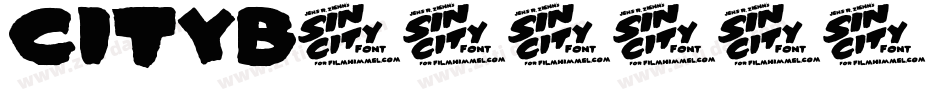 CITYB字体转换