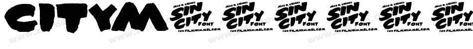 CITYM字体转换