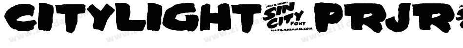 CityLight-pRjR字体转换