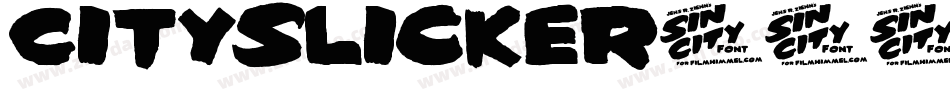 CitySlicker字体转换