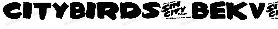 Citybirds-BeKV字体转换
