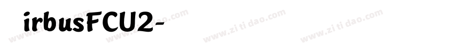 AirbusFCU2字体转换