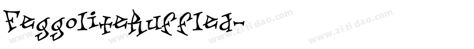 FeggoliteRuffled字体转换