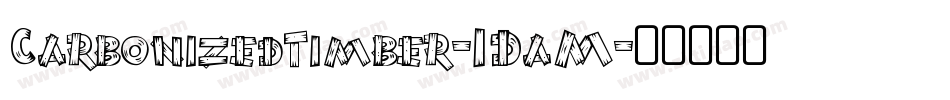 CarbonizedTimber-1DaM字体转换