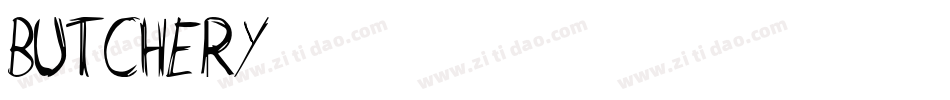 Butchery字体转换