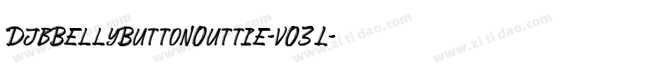 DjbBellyButtonOuttie-vO3L字体转换