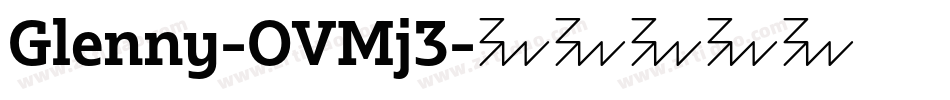 Glenny-OVMj3字体转换
