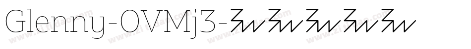 Glenny-OVMj3字体转换