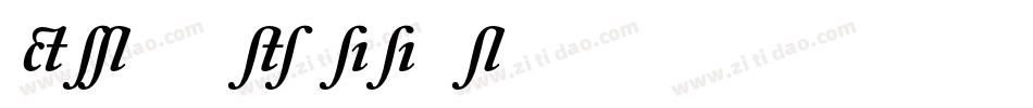 Acaslonornamentsmodified-5lja字体转换