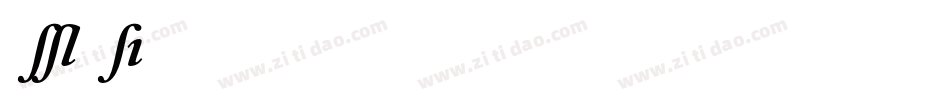 Casl540i字体转换