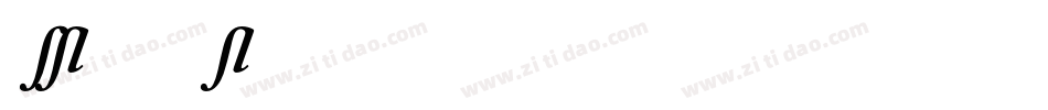Caslonroman-j7lR字体转换