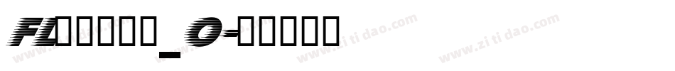 FLllana_0字体转换