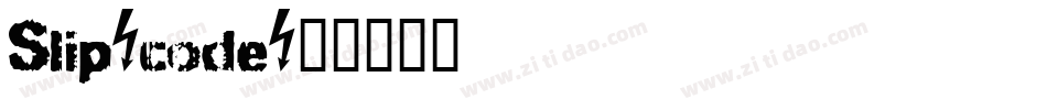 Slip_code字体转换