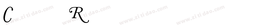 Caslonroman-j7lR字体转换