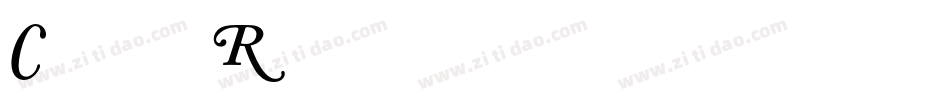 Caslonroman-j7lR字体转换