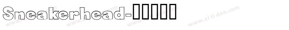 Sneakerhead字体转换